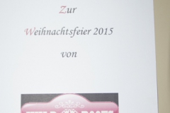 Weihnachtsfeier 2015